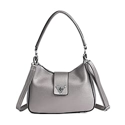 Stylish Hobo Crossbody Bag with Flap Closure & Additional  Adjustable Strap - Green