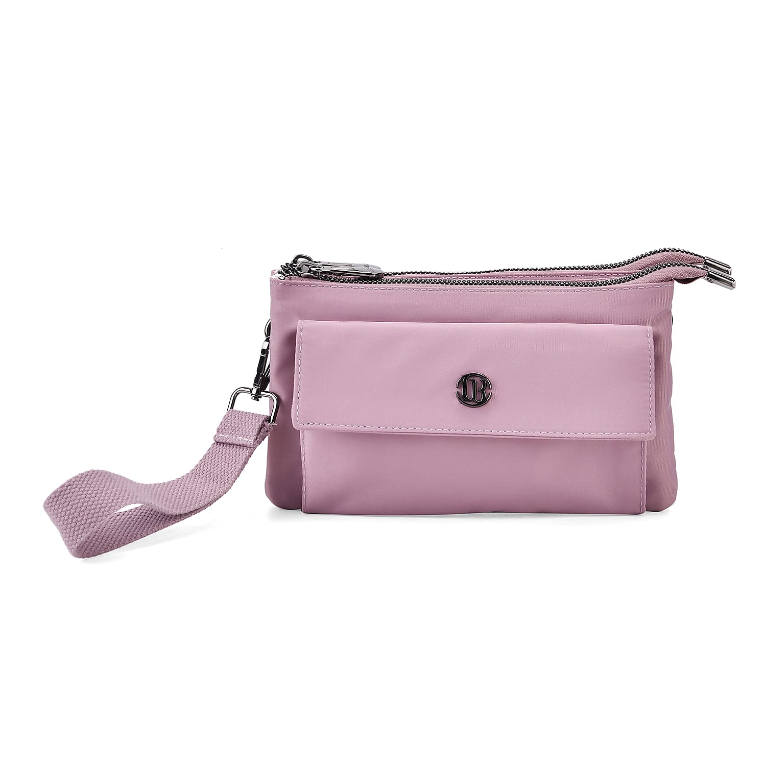 Versatile Water Proof Sling Crossbody Bag with Adjustable Strap - Lilac Versatile Water Proof Sling Crossbody Bag with Adjustable Strap - Lilac