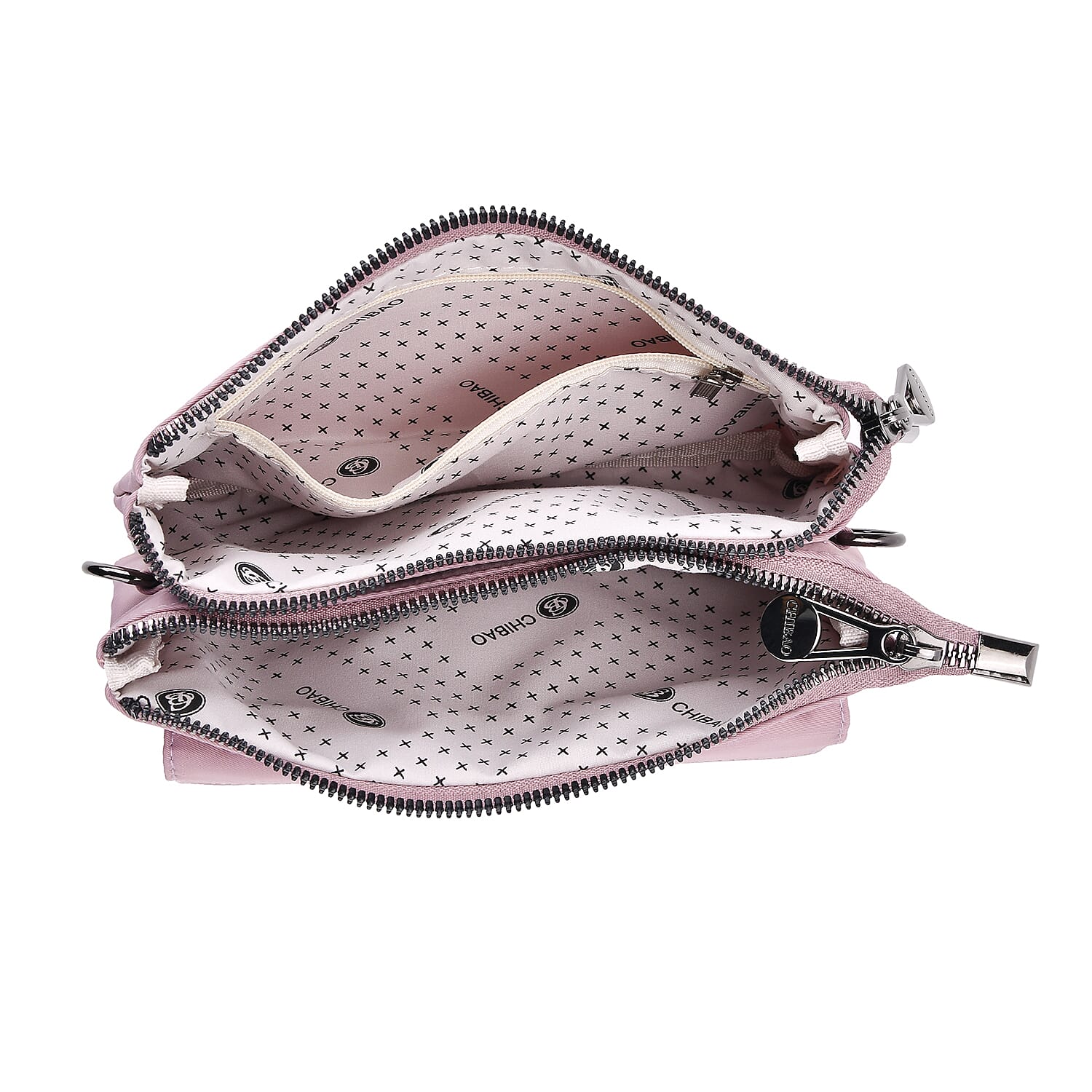 Versatile Water Proof Sling Crossbody Bag with Adjustable Strap - Lilac Versatile Water Proof Sling Crossbody Bag with Adjustable Strap - Lilac