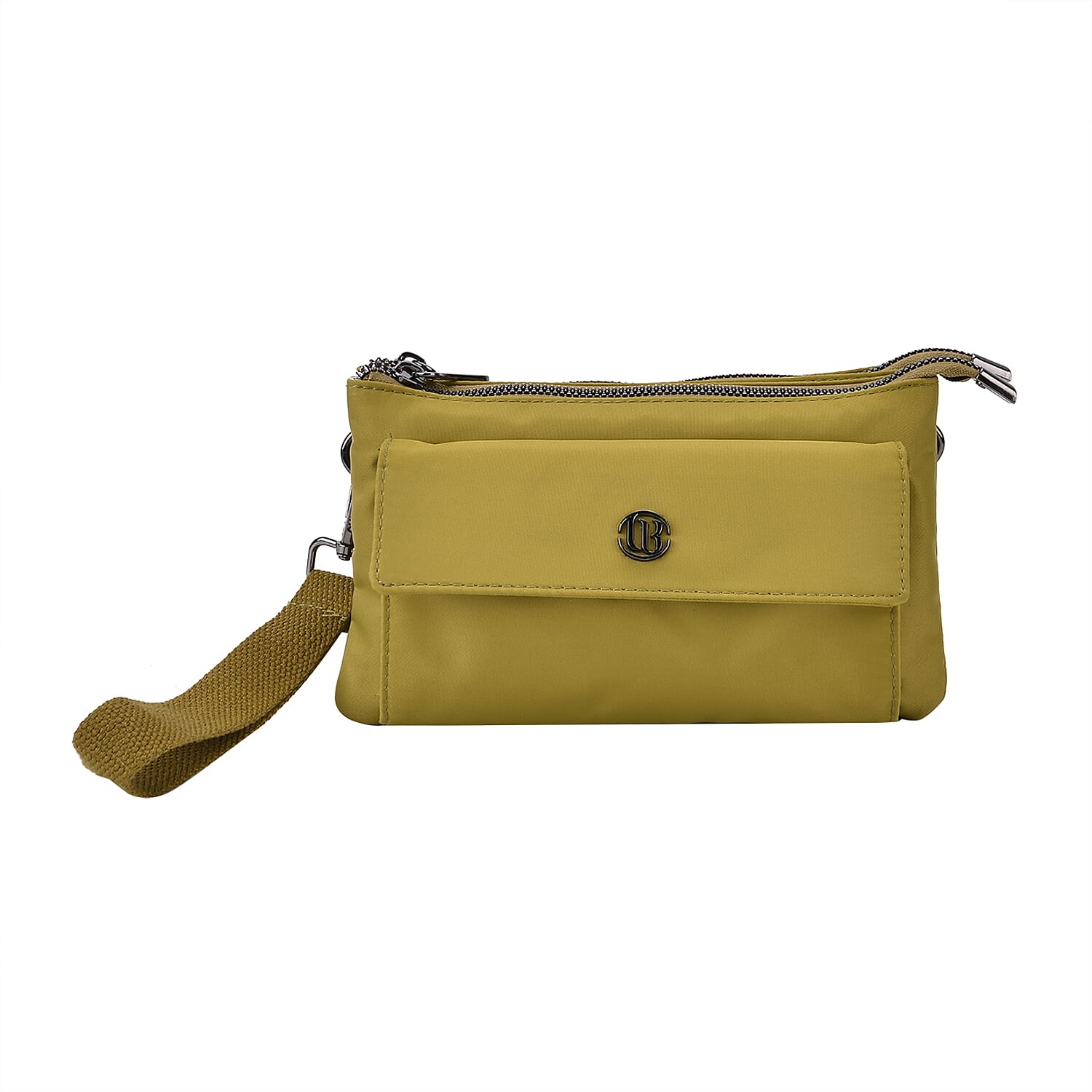 Versatile Water Proof Sling Crossbody Bag with Adjustable Strap - Olive