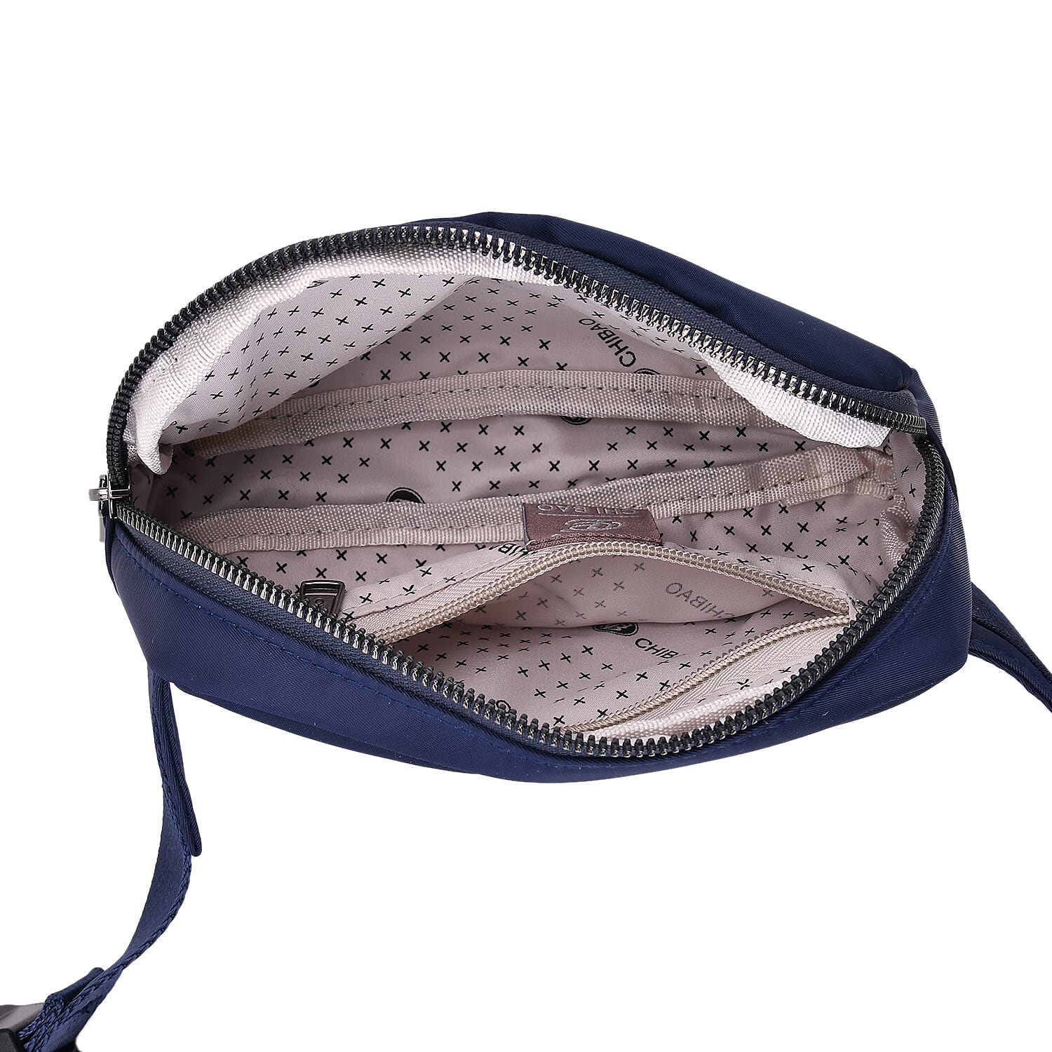 Versatile Waist Bag with Adjustable Strap - Navy