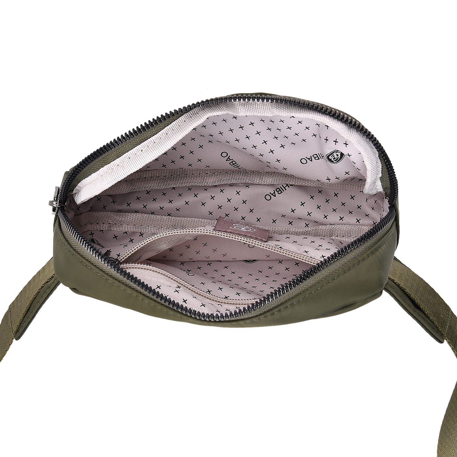 Versatile Waist Bag with Adjustable Strap - Olive