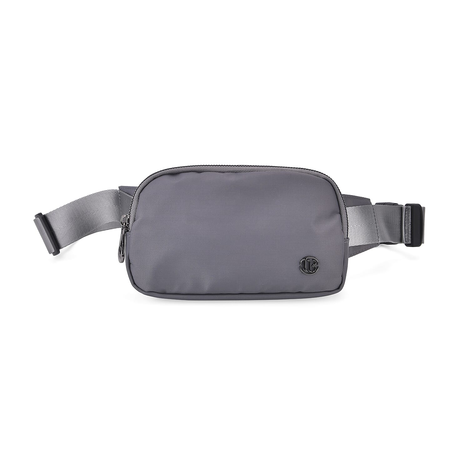 Versatile Waist Bag with Adjustable Strap - Grey