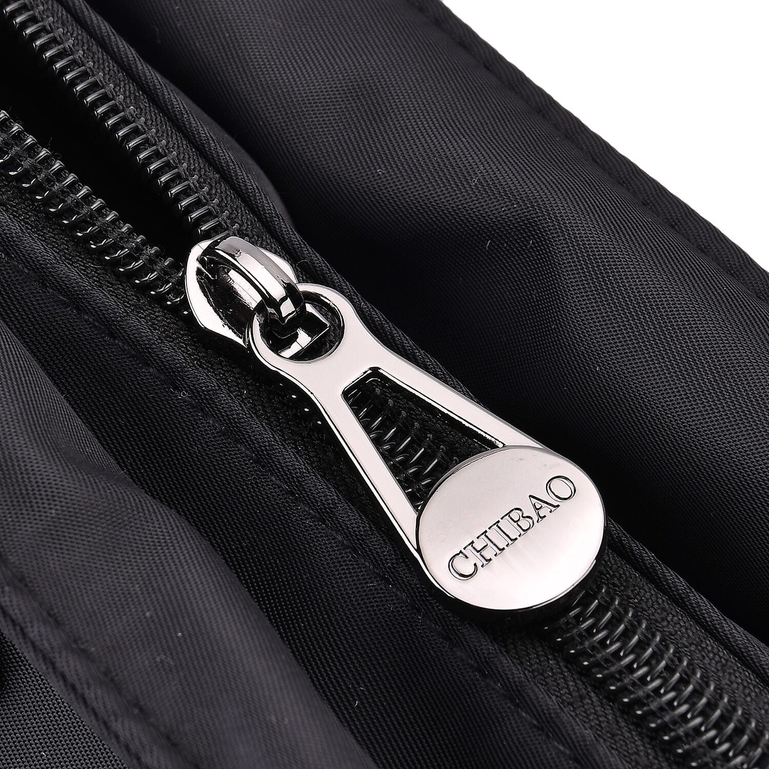 Spacious Oxford Tote Bag with Multiple Pockets - Black