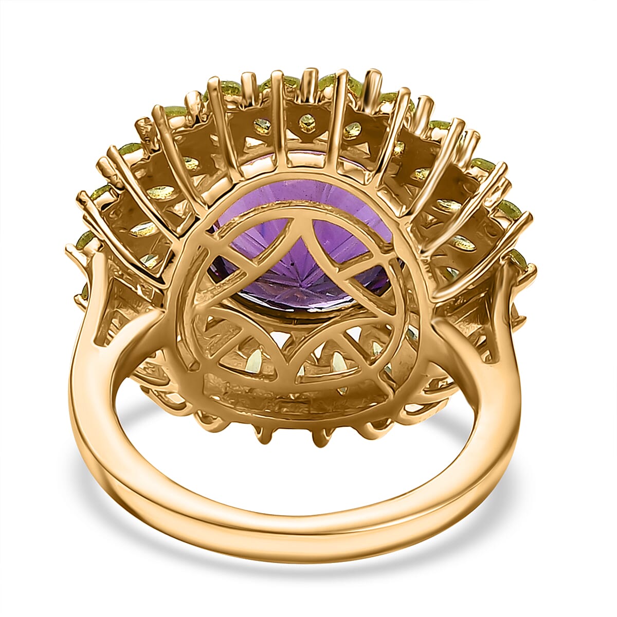 Halo Ring in Sterling Silver