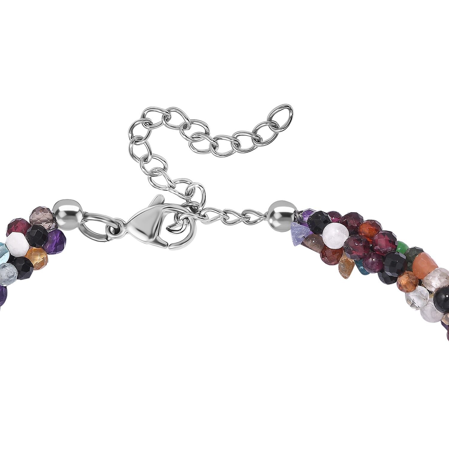 Multi Gemstones Bracelet (Size - 7.5-2 Ext.) 45.00 Ct.