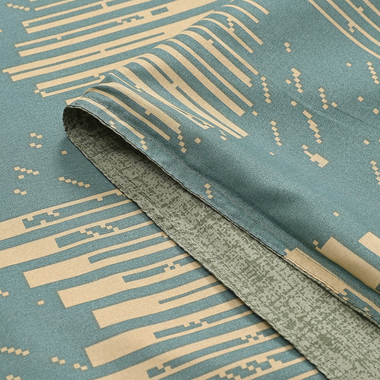 Boutique Bedding Collection 3 Piece Set - Geometric Wave Duvet Cover With 2 Pillowcases - Double