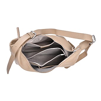 https://tjcuk.sirv.com/Products/80/3/8037361/Versatile-Genuine-Leather-Hobo-Shoulder-Bag-with-Adjustable-Strap-Khak_8037361_4.jpg?w=342&h=342