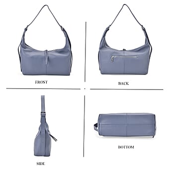 https://tjcuk.sirv.com/Products/80/3/8037366/Versatile-Genuine-Leather-Hobo-Shoulder-Bag-with-Adjustable-Strap-Blue_8037366_3.jpg?w=342&h=342