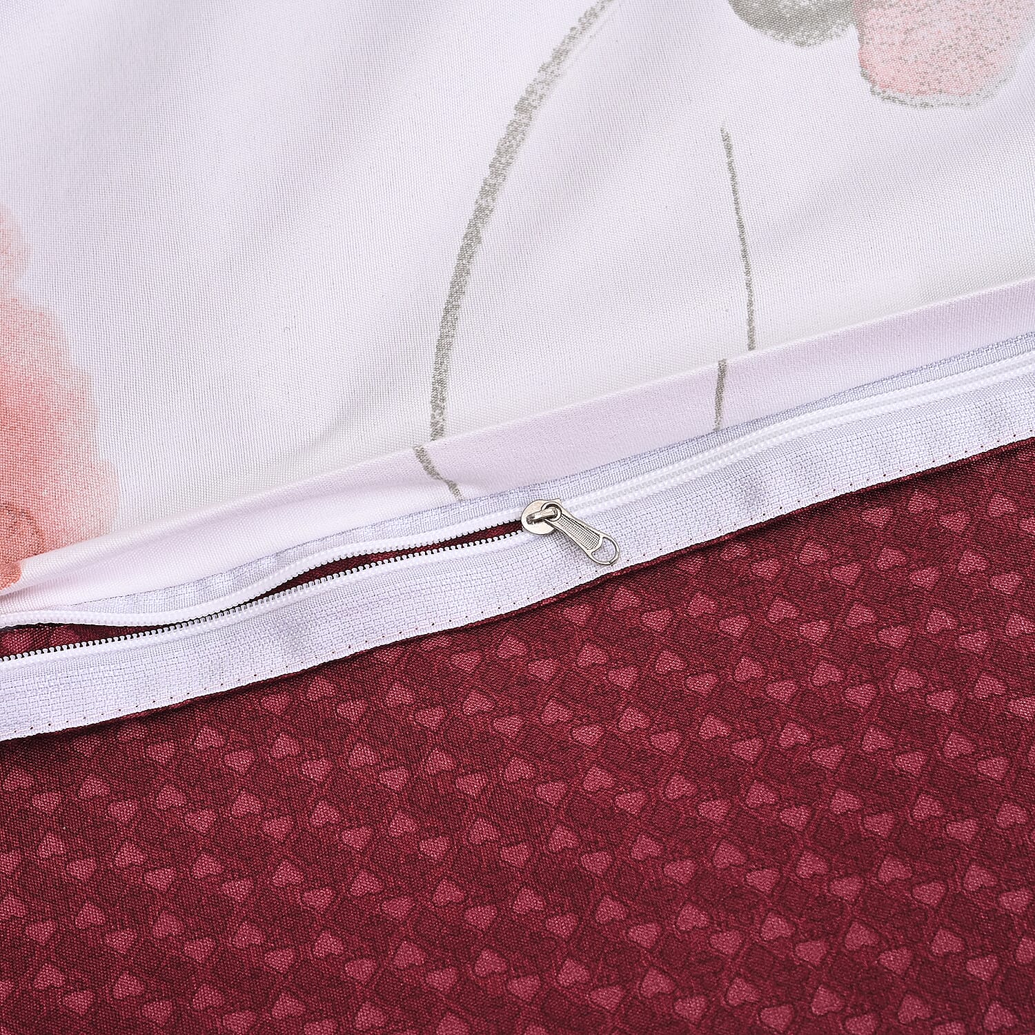 Boutique Bedding Collection 3 Piece Set - Geometric Wave Duvet Cover With 2 Pillowcases - Double