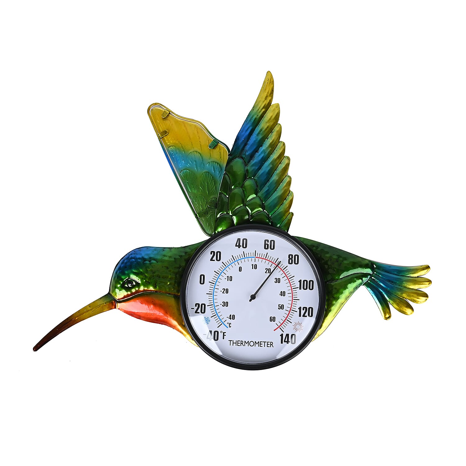 Decorative Hummingbird Celsius Weather Thermometer
