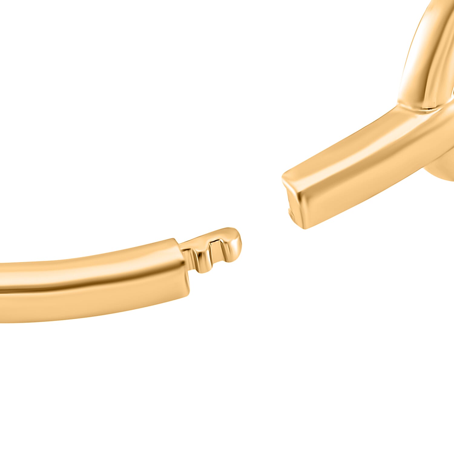 White Cubic Zirconia Bangle (Size - 7.5) 