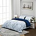 Boutique Bedding Collection 3 Piece Set - Geometric Wave Duvet Cover With 2 Pillowcases - Double