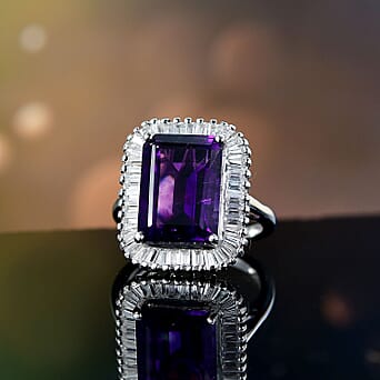 https://tjcuk.sirv.com/Products/80/3/8039790/Moroccan-Amethyst-Moissanite-Main-Stone-With-Side-Stone-Ring-in-Rhodiu_8039790_1.jpg?w=342&h=342