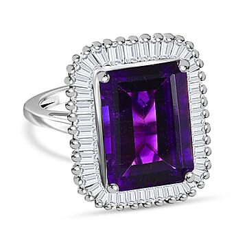 https://tjcuk.sirv.com/Products/80/3/8039794/Moroccan-Amethyst-Moissanite-Main-Stone-With-Side-Stone-Ring-in-Rhodiu_8039794.jpg?w=342&h=342