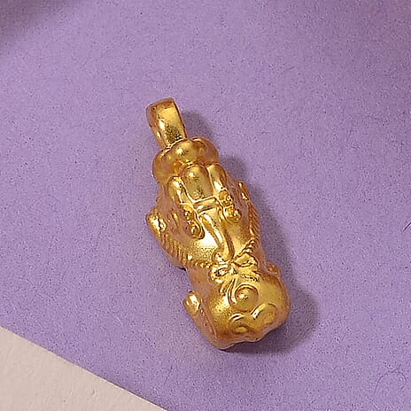 9K Yellow Gold Pixiu Pendant