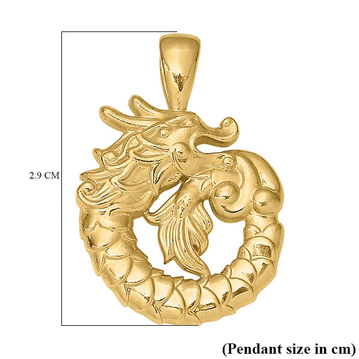 Biggest Gold Deal 2025 - 9K Yellow Gold Dragon Pendant Biggest Gold Deal 2025 - 9K Yellow Gold Dragon Pendant