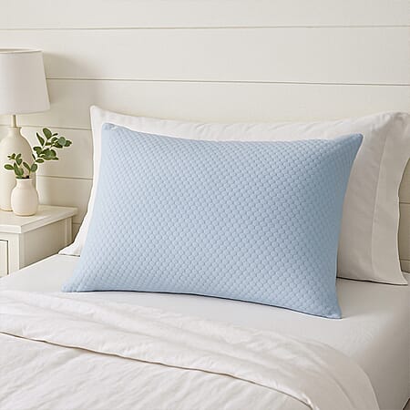 Dual-Sided Cooling Pillowcase With Zipper (Machine Washable) Dual-Sided Cooling Pillowcase With Zipper (Machine Washable)