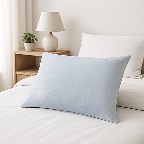 Dual-Sided Cooling Pillowcase With Zipper (Machine Washable)