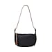 Genuine Leather Crossbody Bag - Beige