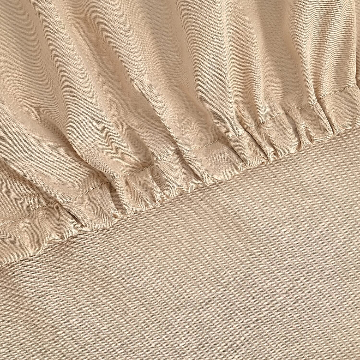 4-Piece Bamboo Bedding Set incl. Duvet Cover, Fitted Sheet & 2 Pillowcases