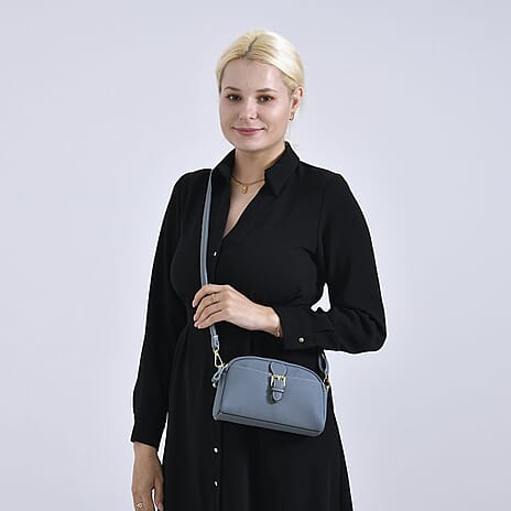 Crossbody Bag (Size - One Size) - Blue & Black