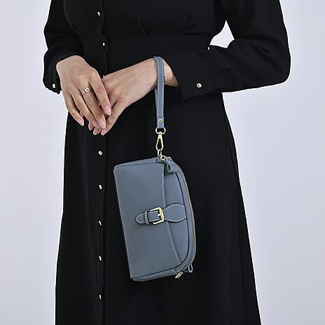 Crossbody Bag (Size - One Size) - Blue & Black
