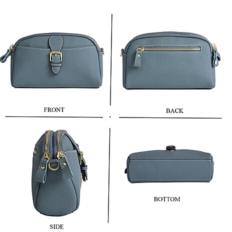 Crossbody Bag (Size - One Size) - Blue & Black