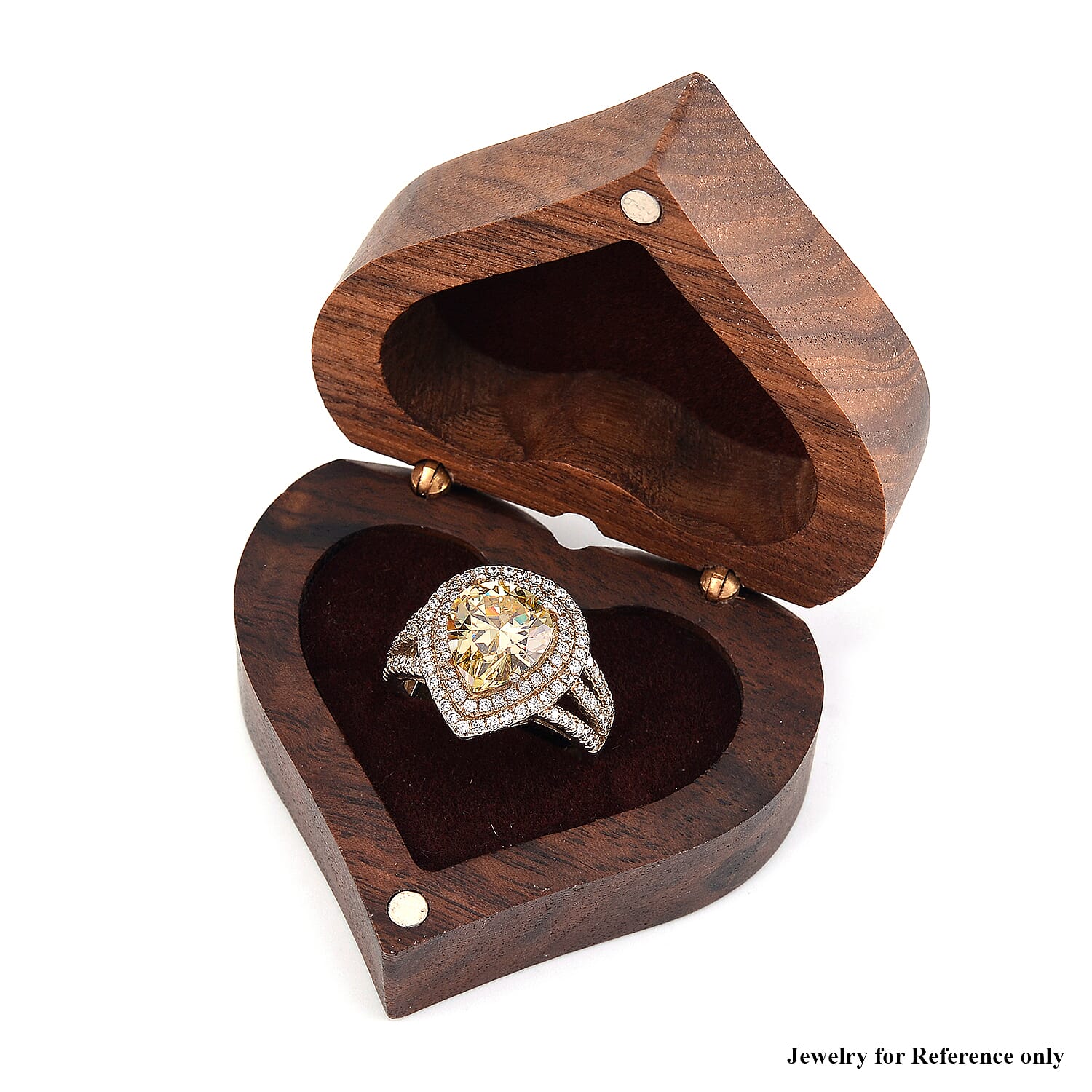 3D Curve Design Ring Box (Size 6x5x3 cm)