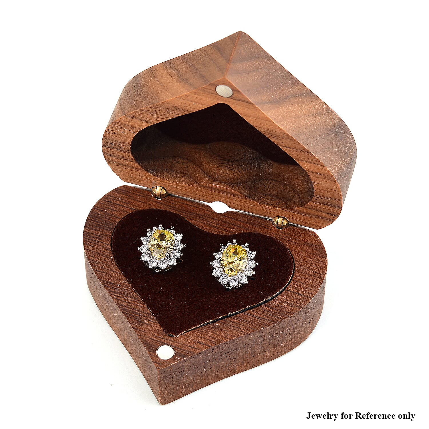 3D Curve Design Stud Earring Box (Size 6x5x3 cm)