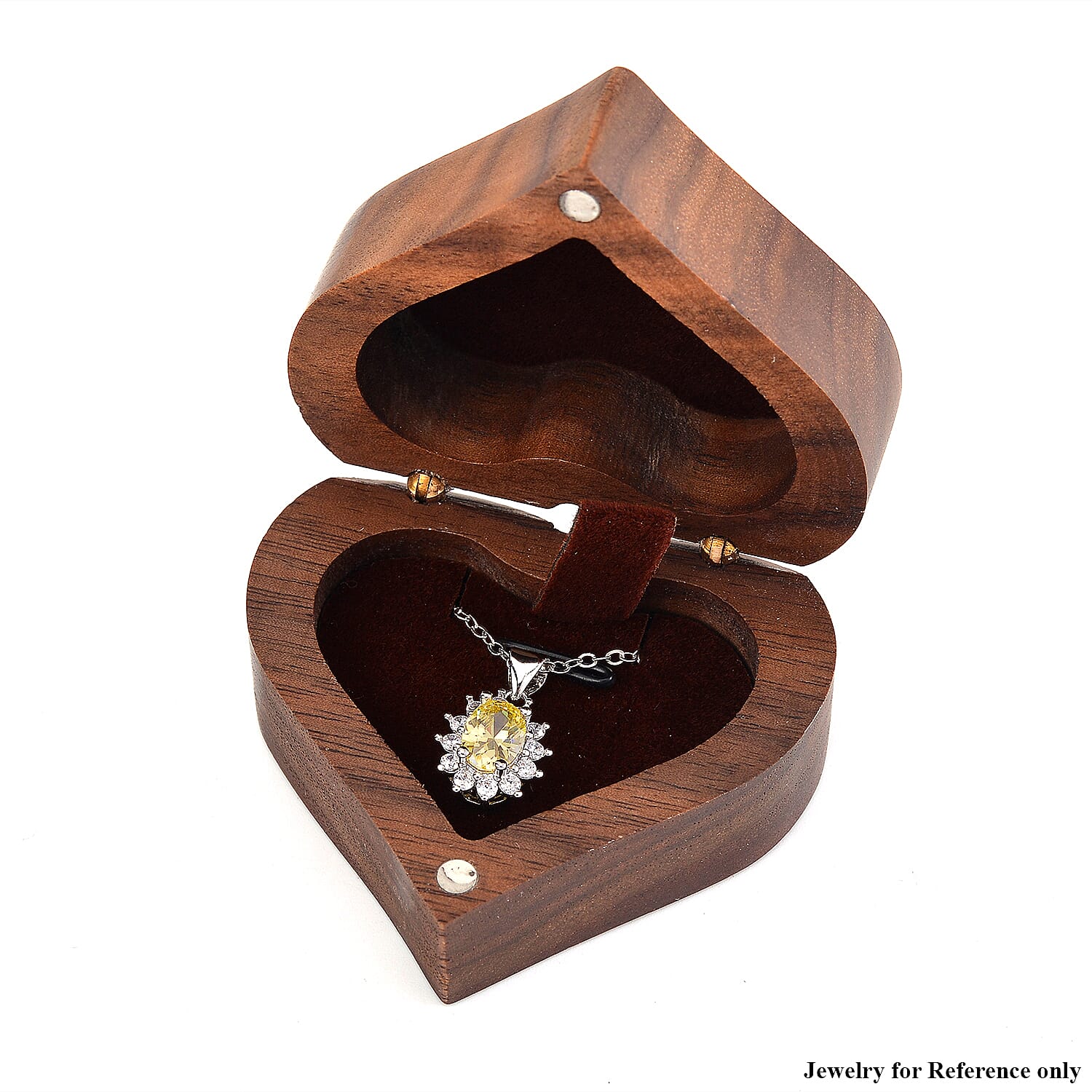 3D Curve Design Pendant Box (Size 6x5x3 cm)