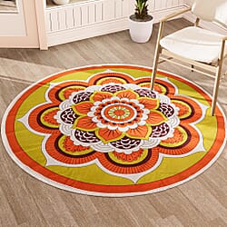 Cotton Printed Rug and Door Mat