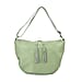 Hong Kong Closeout - Solid 100% Genuine Leather Crossbody Bag with Tassel Chain - Off White
