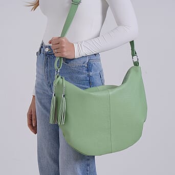 https://tjcuk.sirv.com/Products/80/4/8042206/Elegant-Genuine-Leather-Crossbody-Bag-with-Ample-Storage-Green_8042206_2.jpg?w=342&h=342
