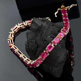https://tjcuk.sirv.com/Products/80/4/8042347/Fissure-Filled-Ruby-Cluster-Bracelet-Size-7-5-in-18K-YG-Vermeil-Sterli_8042347_1.jpg?w=342&h=342