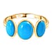 9K Yellow Gold Trilogy Ring
