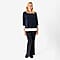 La Marey Color Block Knitted Tunic