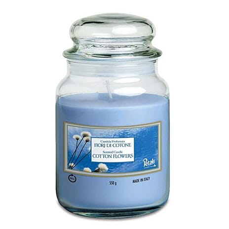 Prices Candles Petali Rose Large Candle Jar (510g) - Cotton