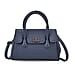 Elegant Croc Pattern Crossbody Bag with Braided Top Handle