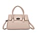 Elegant Croc Pattern Crossbody Bag with Braided Top Handle