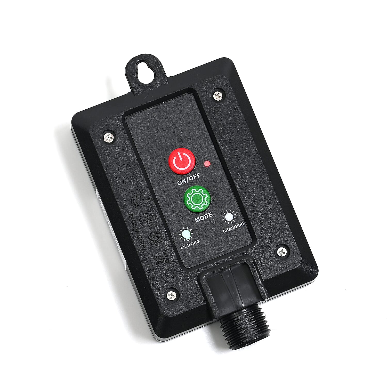 Lowest Price Offer - Set of 4 Solar Firework Lights- Remote Control, 8 Modes (RGB), Timer (80cm) - Black