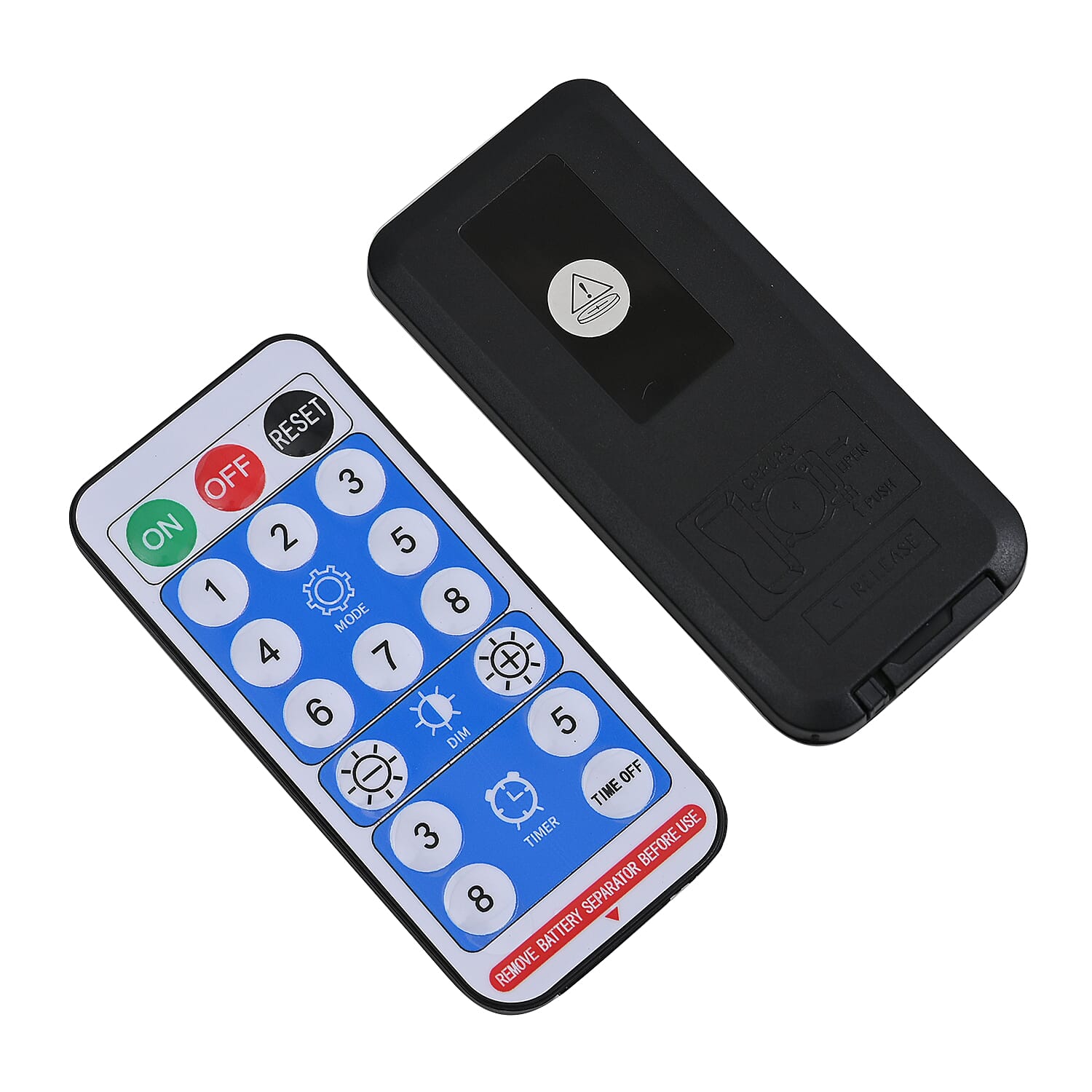 Lowest Price Offer - Set of 4 Solar Firework Lights- Remote Control, 8 Modes (RGB), Timer (80cm) - Black