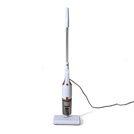 VALUE BUY CLEARANCE OFFER - Homesmart 2-in-1 Vacuum Cleaner - Handheld and Floor Vac PLUS Hard Floor Mop Attachment - White