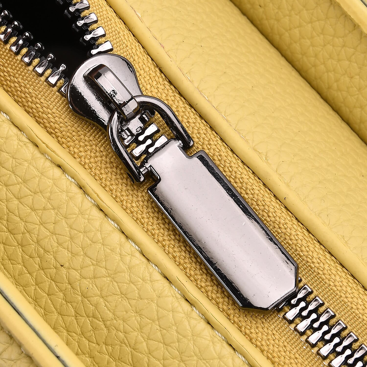 Stylish Yellow Rectangular Crossbody Bag with Top Handle