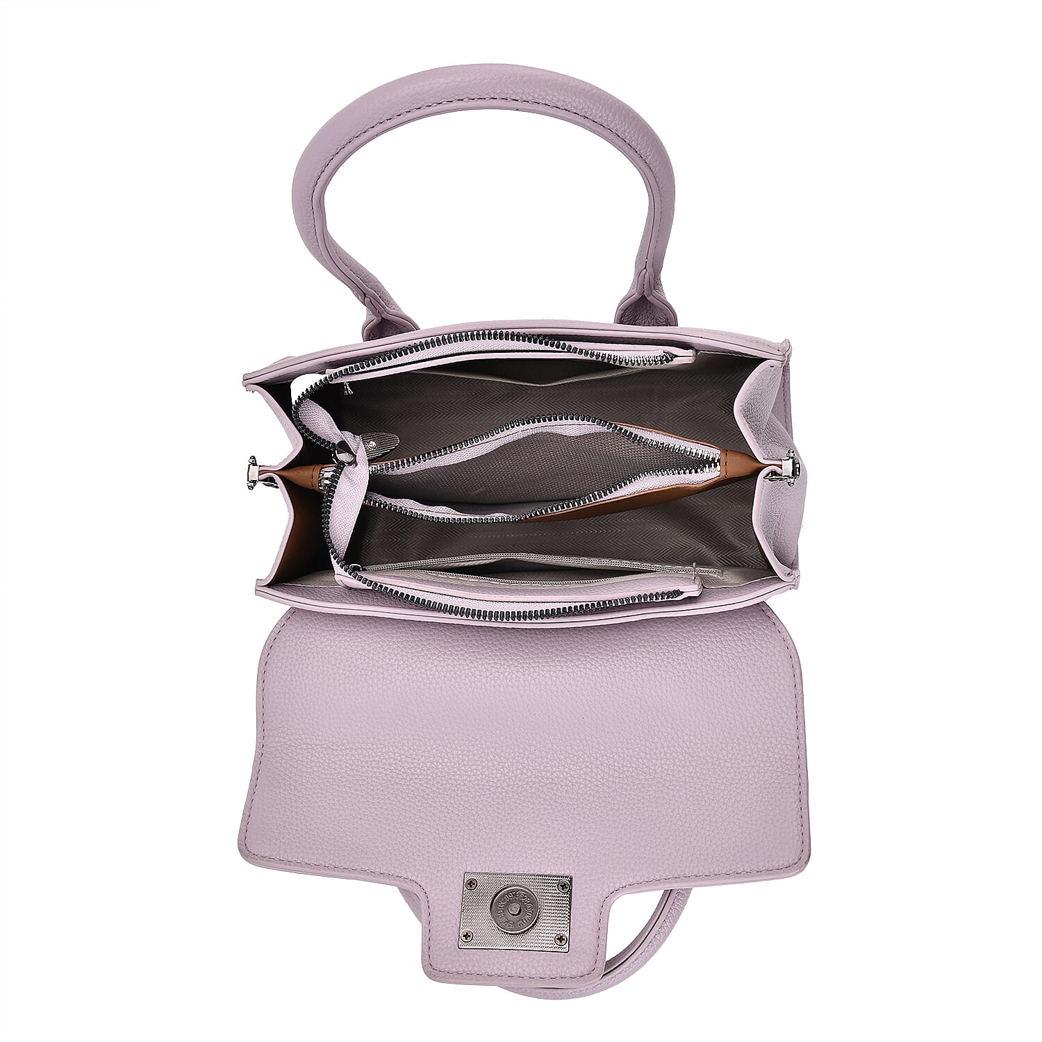 Stylish Purple Rectangular Crossbody Bag with Top Handle