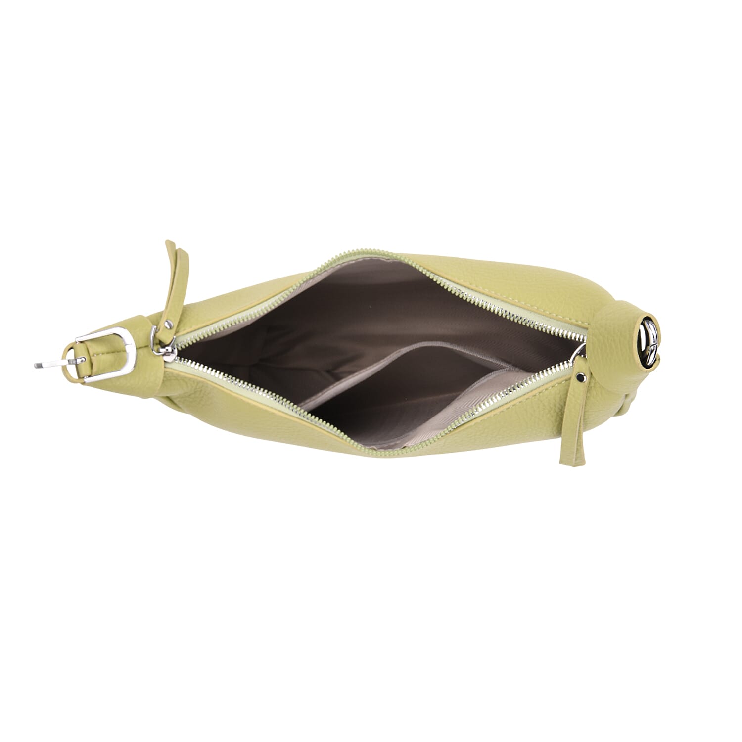 Casual Crescent Shoulder Bag - Green