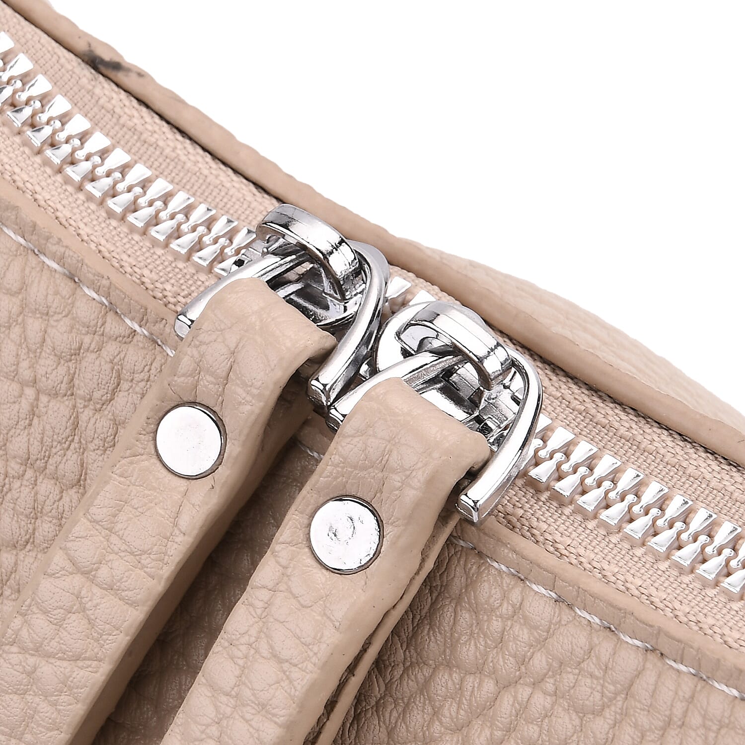 Casual Crescent Shoulder Bag - Khaki