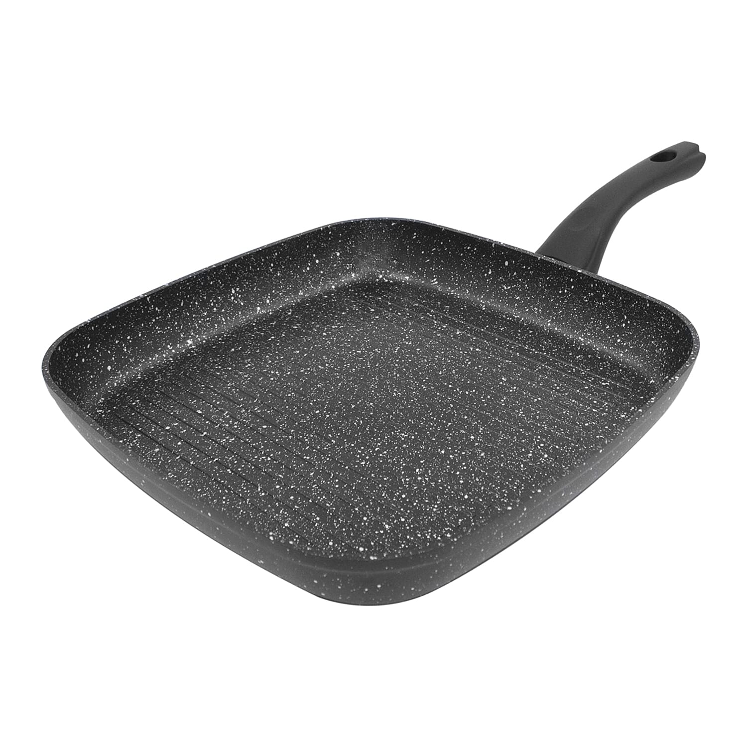 Griddle Pan (28cm) - Electric, Gas, Induction & Hotplate. Forged Aluminium Base & PFOA Free - Non Stick