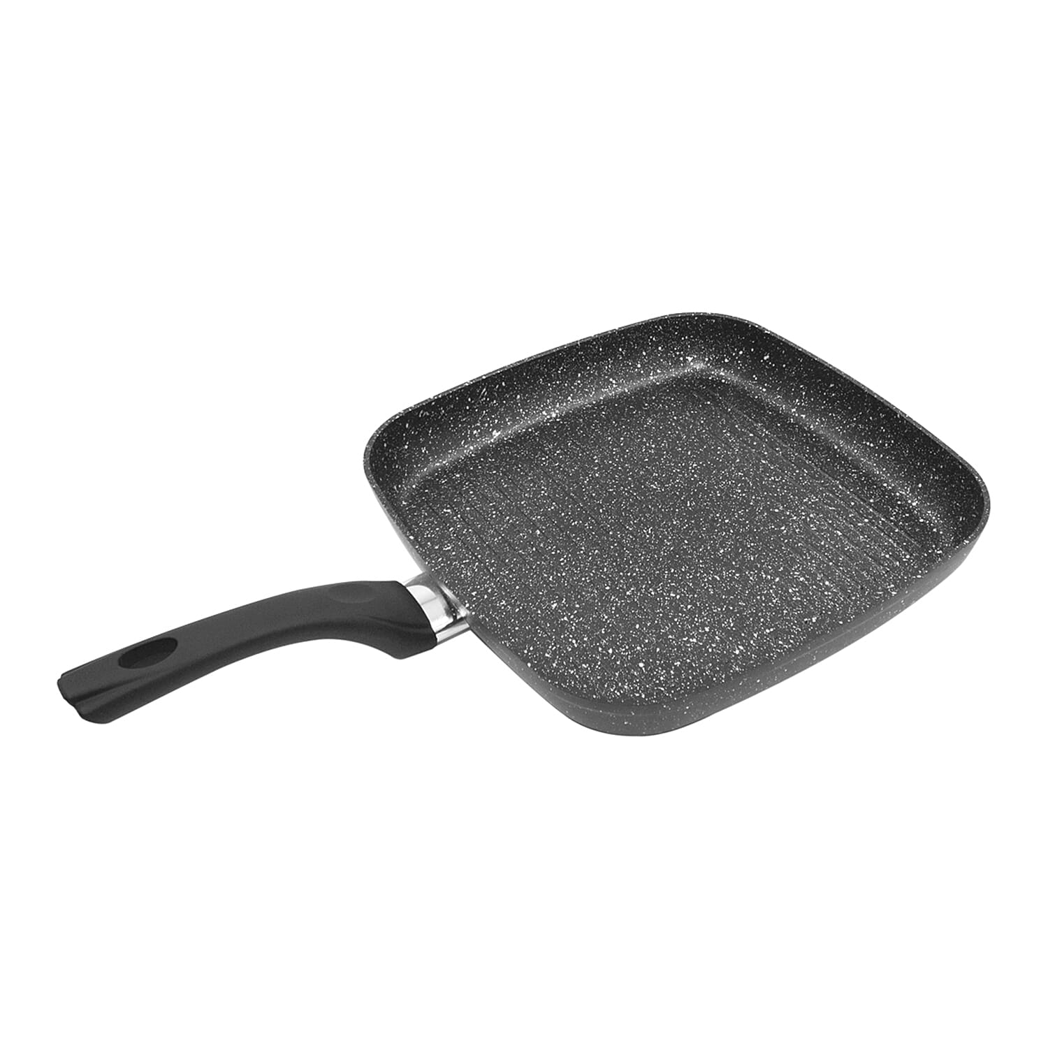 Griddle Pan (28cm) - Electric, Gas, Induction & Hotplate. Forged Aluminium Base & PFOA Free - Non Stick
