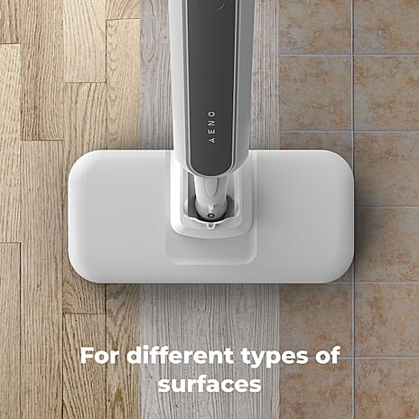 AENO SM2 Steam Mop with 275ml Water Tank (Power 1200W) - White